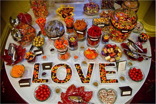 Candy Buffet Wedding