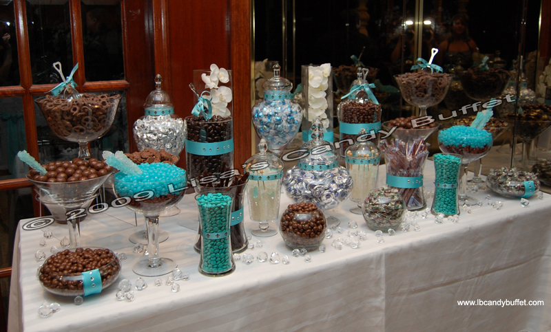 Candy Buffet Wedding Reception Pictures