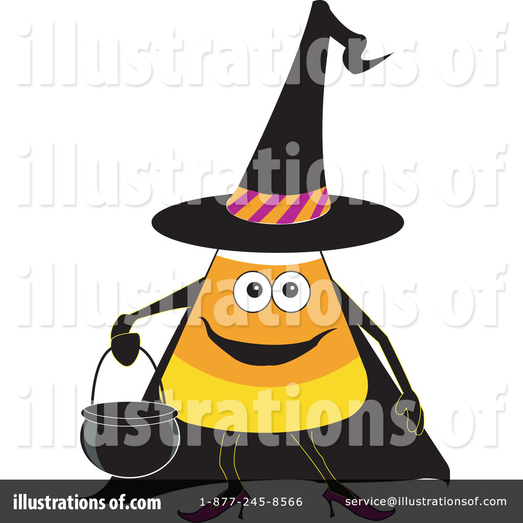 Candy Corn Clipart Black And White