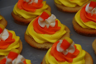 Candy Corn Cupcakes From Scratch