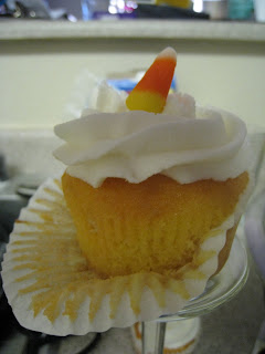 Candy Corn Cupcakes From Scratch