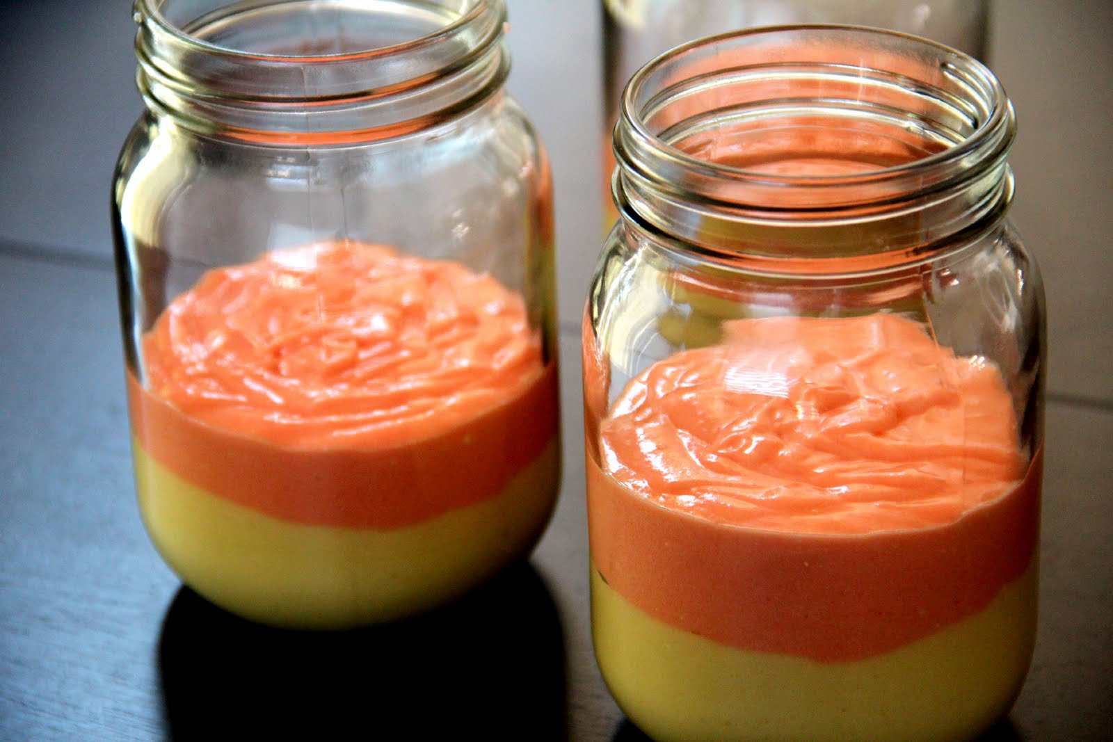 Candy Corn Cupcakes In A Jar