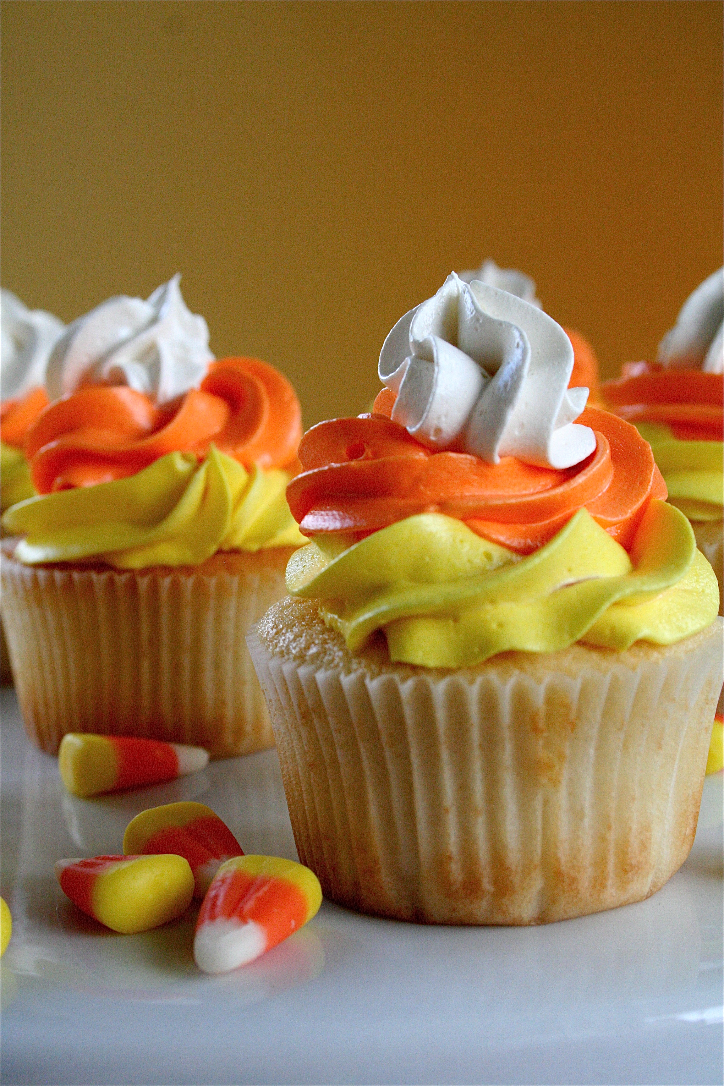 Candy Corn Cupcakes Pinterest