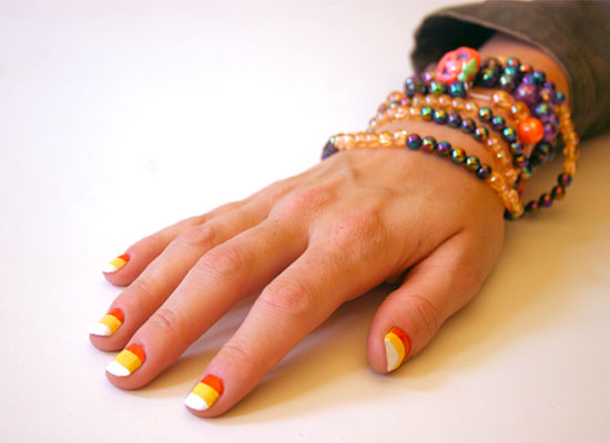 Candy Corn Nails