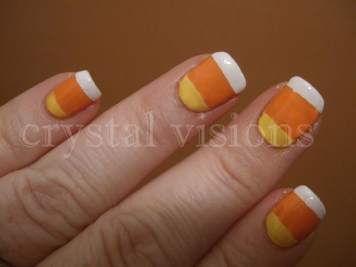 Candy Corn Nails