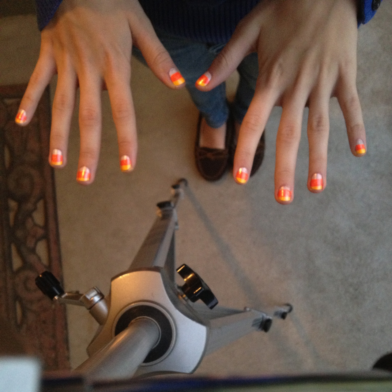 Candy Corn Nails Tumblr