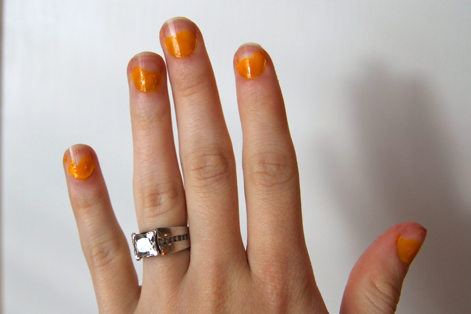 Candy Corn Nails Tutorial