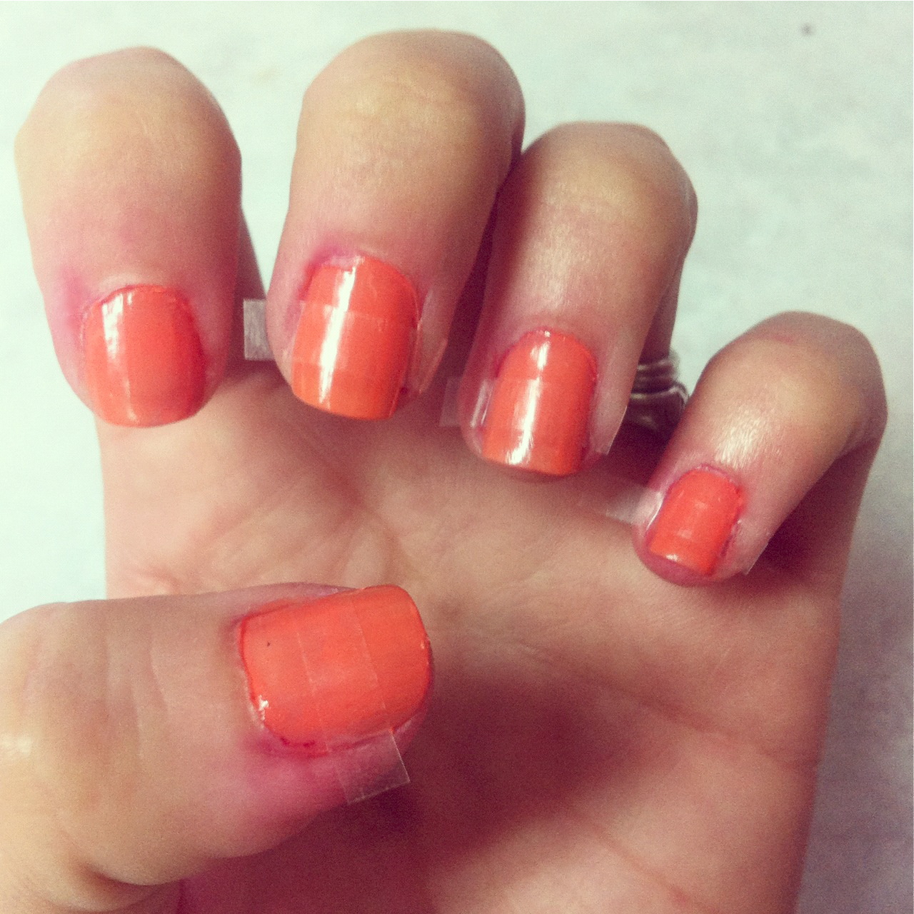 Candy Corn Nails Tutorial