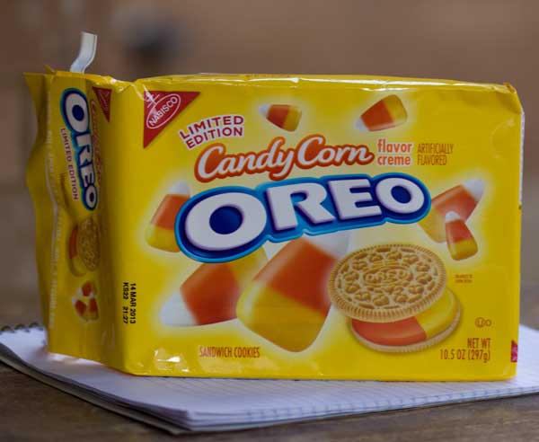 Candy Corn Oreos Ingredients