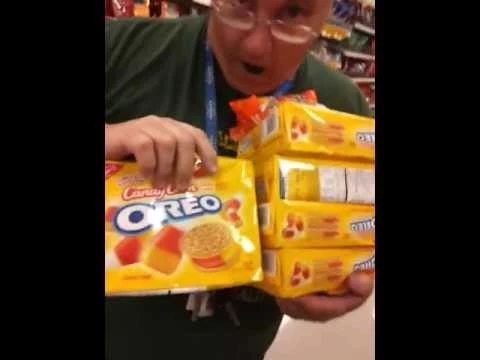 Candy Corn Oreos Limited Edition