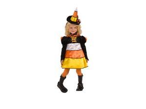 Candy Corn Witch Child Costume