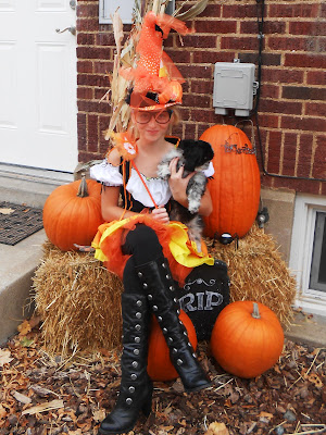 Candy Corn Witch Costume Walmart