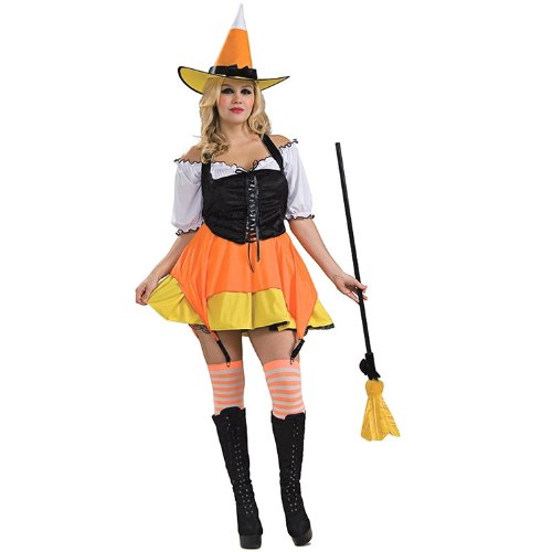 Candy Corn Witch Halloween Costumes For Kids
