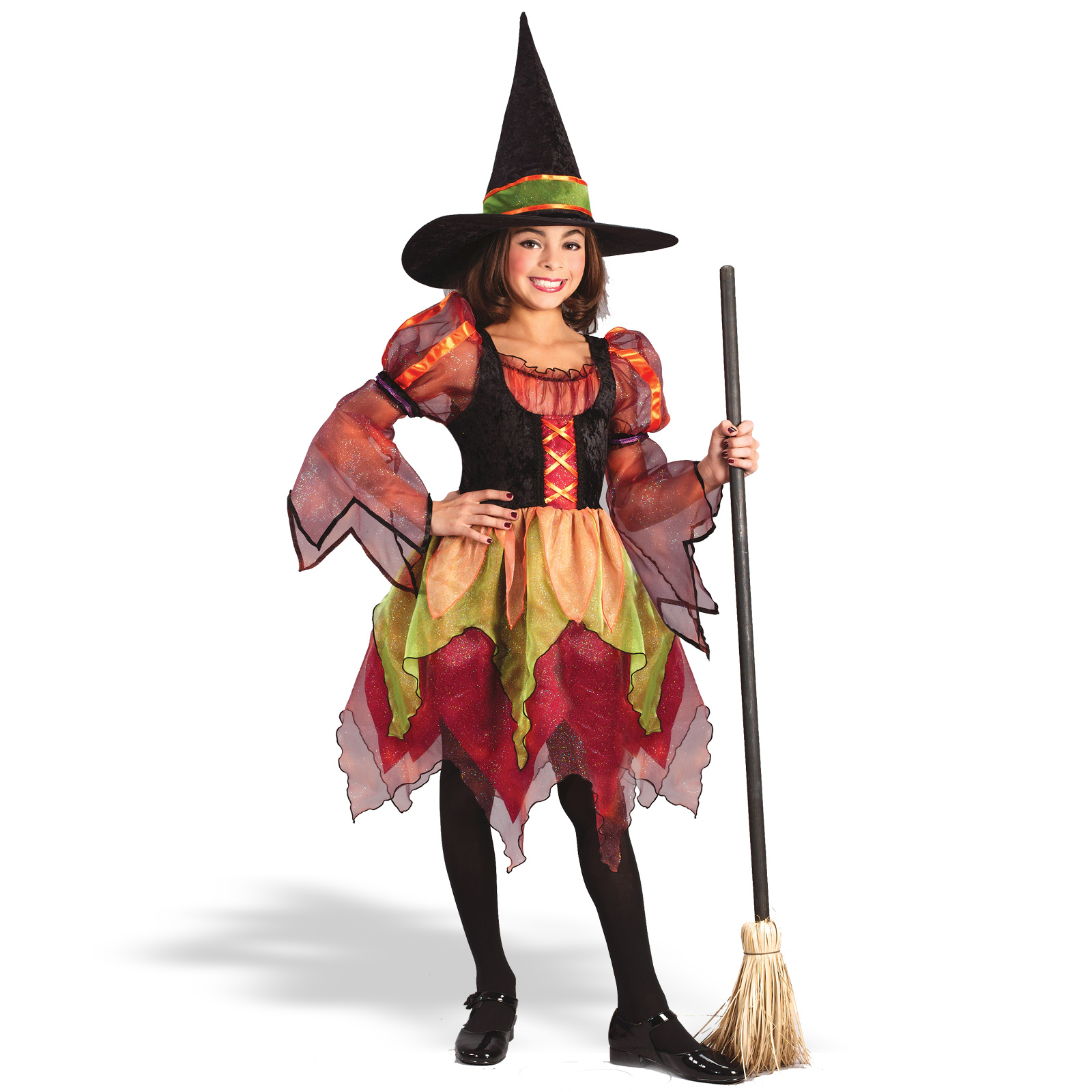 Candy Corn Witch Halloween Costumes For Kids