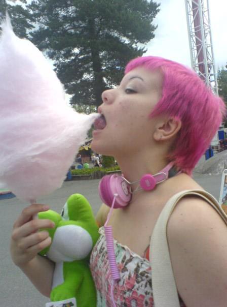 Candy Floss Pink Hair