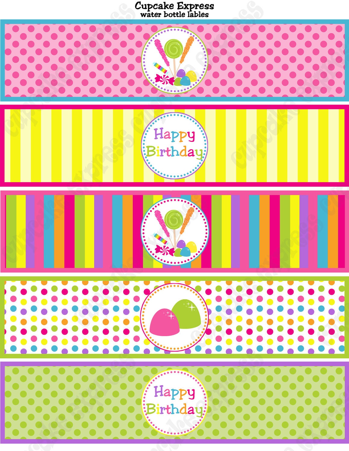 Candy Shoppe Birthday Ideas