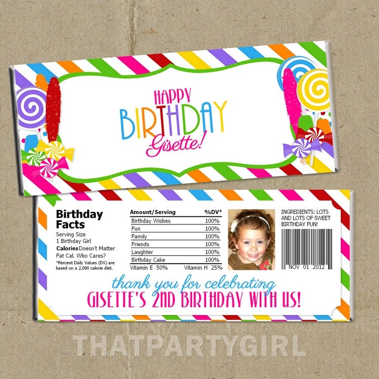 Candy Shoppe Birthday Party Decorations