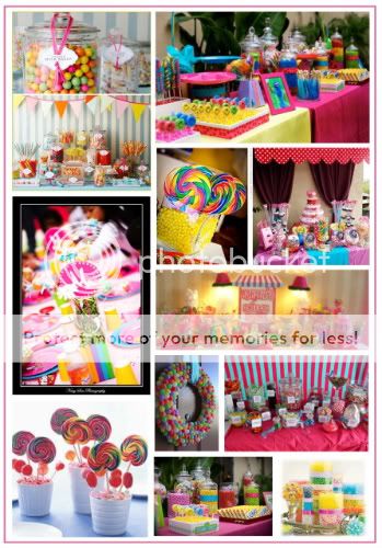 Candy Shoppe Birthday Party Decorations