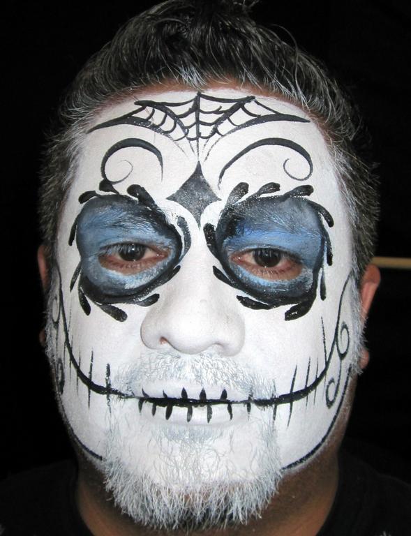 Candy Skull Face Paint