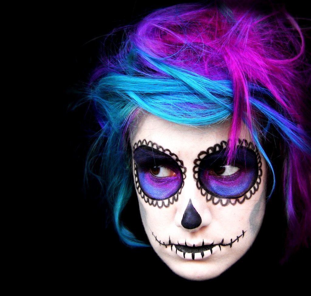 Candy Skull Makeup Men