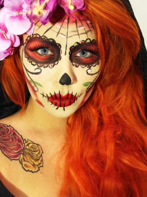 Candy Skull Makeup Men