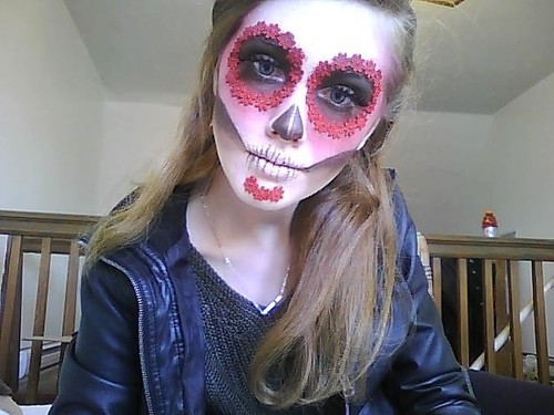 Candy Skull Makeup Tumblr