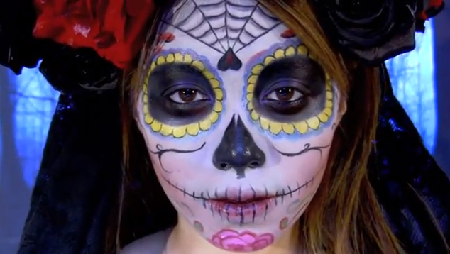 Candy Skull Makeup Tutorial