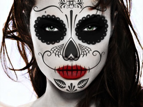 Candy Skull Tattoos For Women