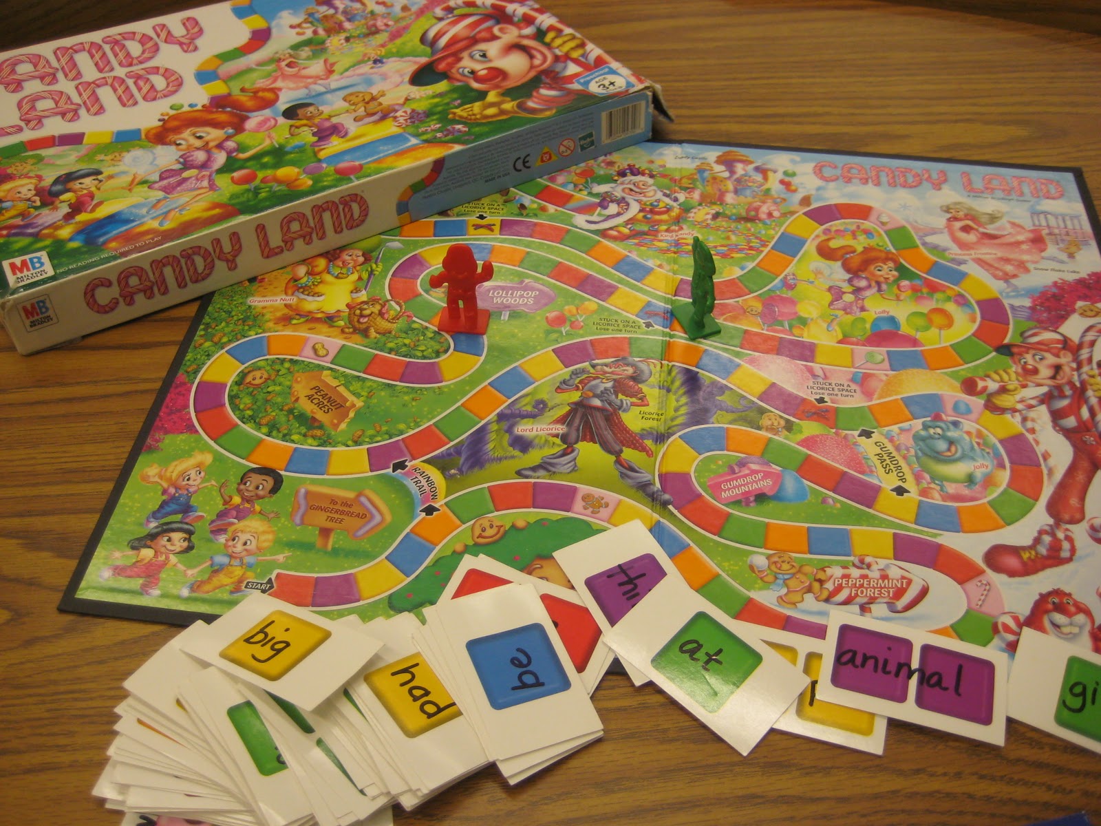 Candyland Board Game Pieces