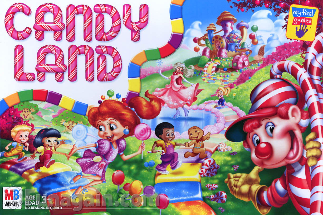 Candyland Board Template