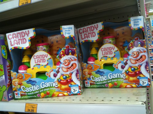Candyland Castle Game Pieces