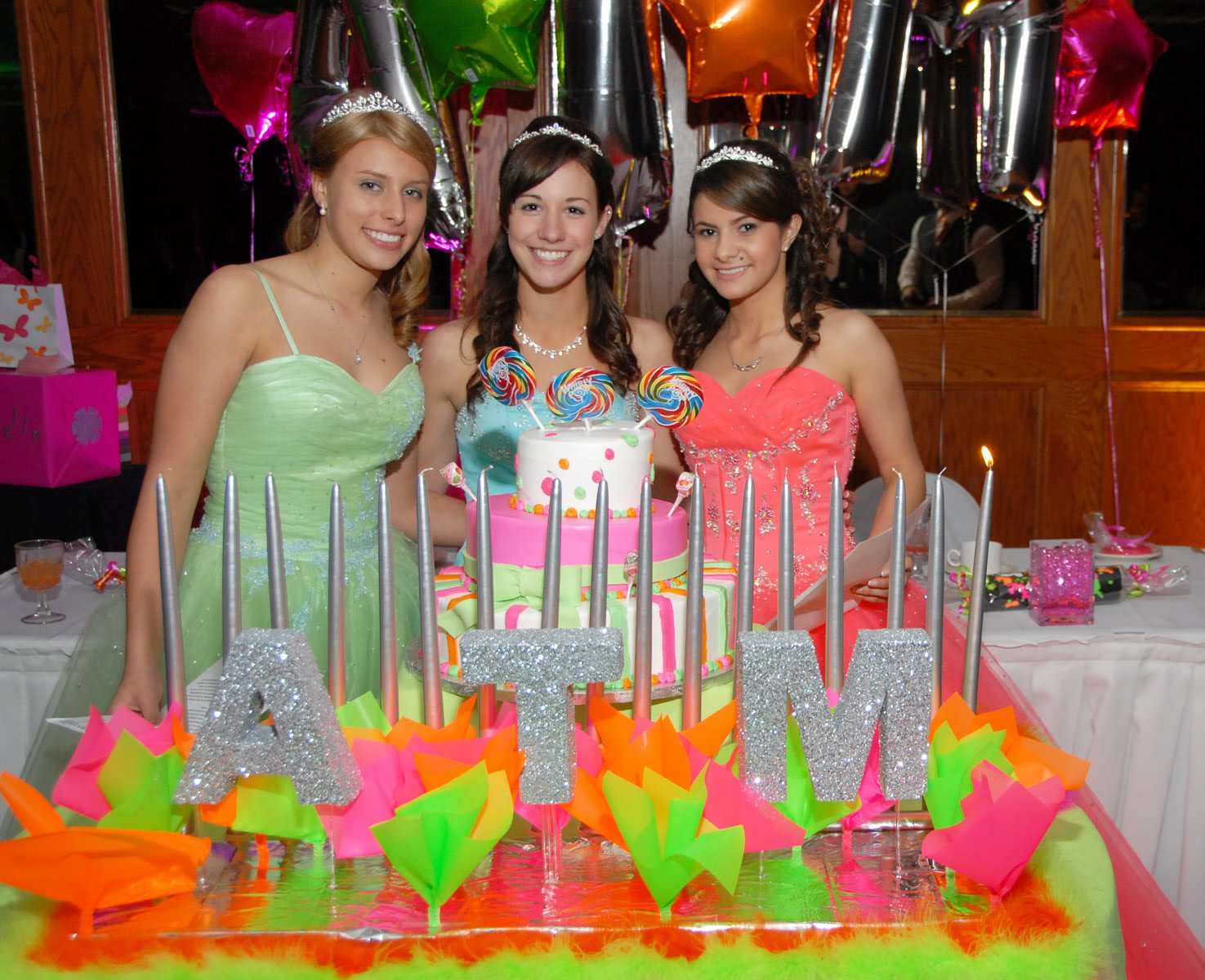 Candyland Themed Centerpieces