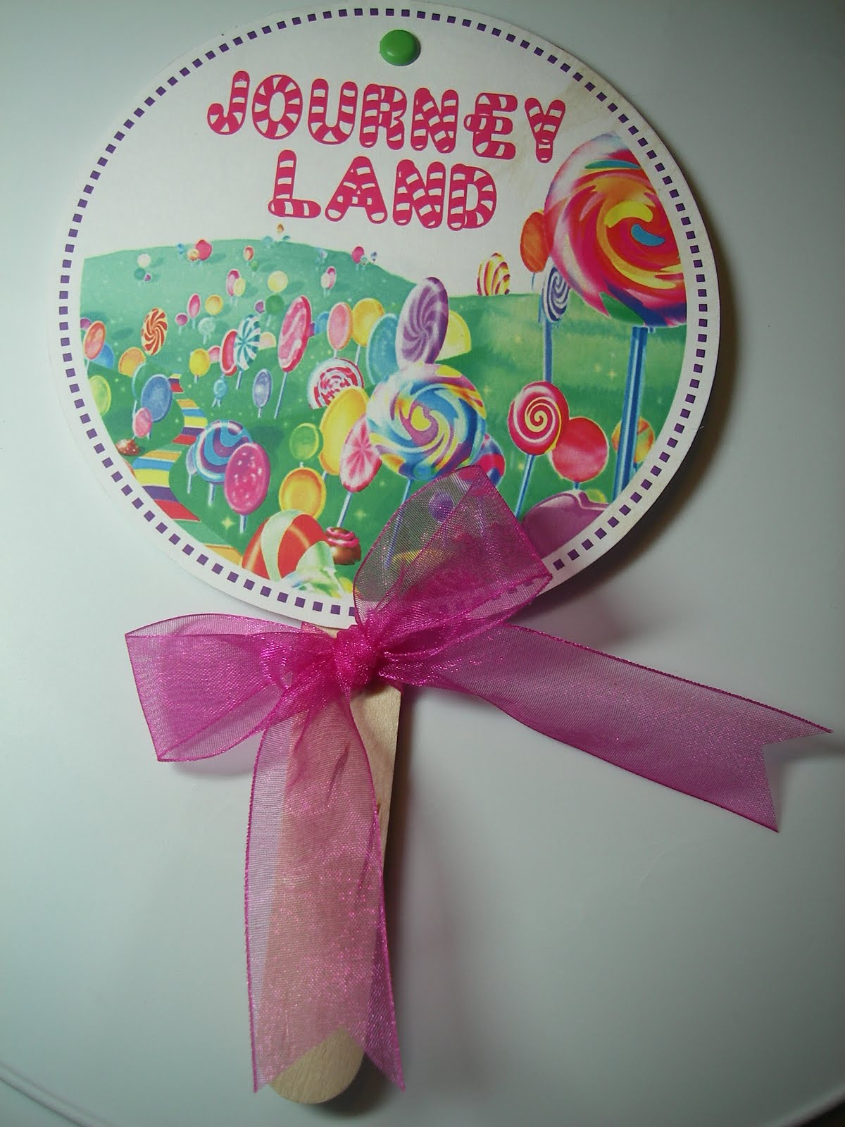 Candyland Themed Invitations