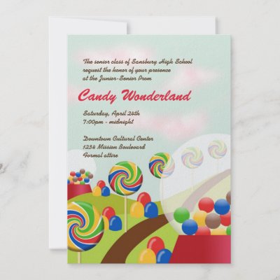 Candyland Themed Prom