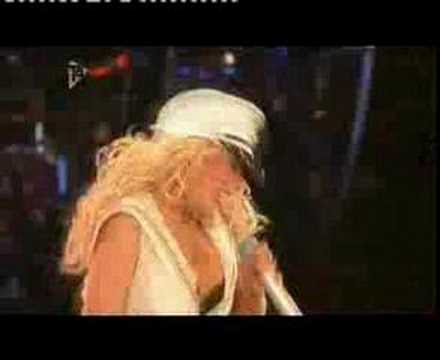 Candyman Christina Aguilera Live