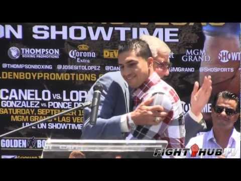 Canelo Alvarez Vs Josesito Lopez Press Conference