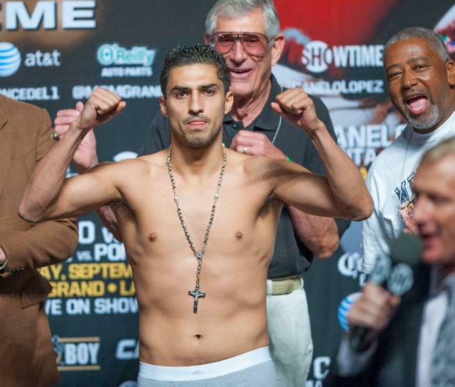 Canelo Alvarez Vs Josesito Lopez Weigh In