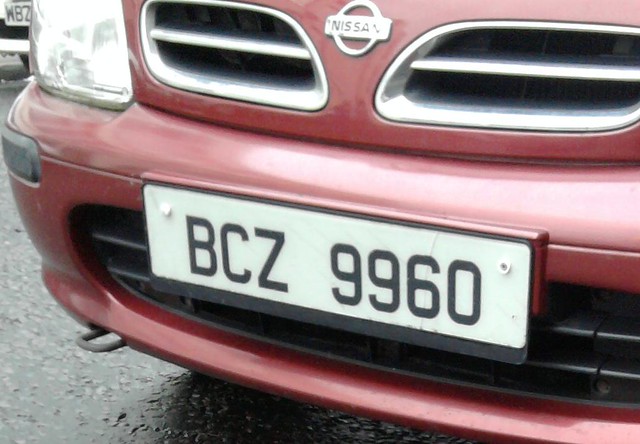 Car Registration Plates Ireland