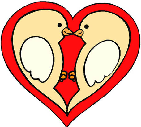 Cartoon Images Of Lovebirds