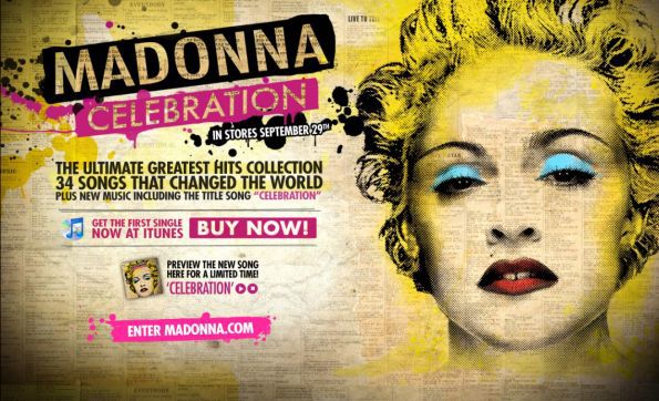 Celebration Madonna Album Cover