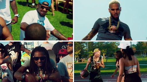 Celebration The Game Chris Brown Tyga Lil Wayne