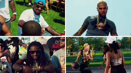 Celebration The Game Chris Brown Tyga Lil Wayne Wiz Khalifa