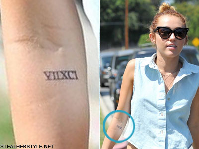 Celebrity Tattoos Female And Meanings