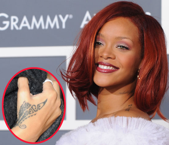 Celebrity Tattoos Rihanna