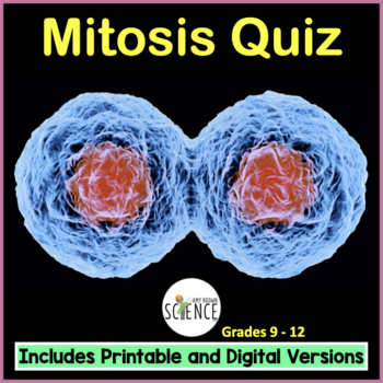 Cell Division Mitosis And Cytokinesis Worksheet