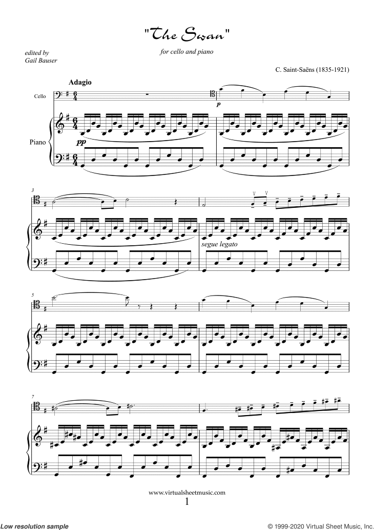 Cello Music Notes