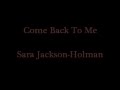 Cellophane Sara Jackson Holman Lyrics