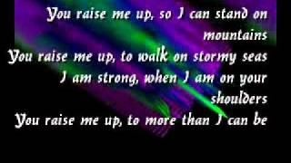 Celtic Woman You Raise Me Up Lyrics