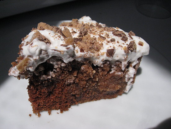 Chocolate Candy Bar Cake