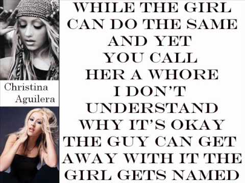 Christina Aguilera Candyman Lyrics Youtube